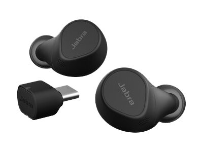 017998de-c6a1-42ea-9f14-4e9d2c6ed302 Jabra Evolve2 Buds MS - prave brezžične slušalke z mikrofonom - USB-C prek Bluetooth adapterja - slika 1