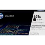 HP 651A - črna - original - LaserJet - kartuša s tonerjem (CE340A)