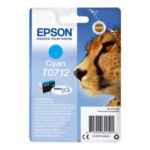 Epson T0712 - cian - originalna - kartuša s črnilom