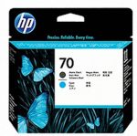 HP C9407A Tiskalna glava 70 Photo Black in Light Grey - slika 2