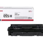 Canon 055 H - Visok donos - črna - originalna - kartuša s tonerjem