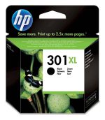 HP 301XL - High Performance - črna - originalna - kartuša s črnilom