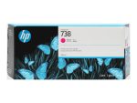 HP 676M7A črnilo 738 Magenta, 300 ml