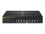 HPE Aruba Networking CX 6000 8p 10M/100M/1G Class4 PoE 2p SFP 1G 67W stikalo - stikalo - 8 vrat - upravljano - montaža v rack
