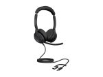 Jabra Evolve2 50 UC Stereo - slušalke - USB-C, USB-A