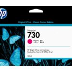 HP P2V63A Črnilo 730 Magenta 130ml