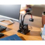 HP Poly Savi 8210 UC - slušalke - USB-A prek Bluetooth adapterja