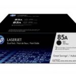 HP 85A - 2-pakiranje - črno - original - LaserJet - kartuša s tonerjem (CE285AD)