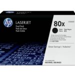 TONER HP 80X ČRN DVOJNO PAKIRANJE ZA 2X 6.900 STRANI