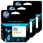 ČRNILO HP RUMEN 711 ZA DESIGNJET T520/T120 29ml; 3 PACK - slika 2