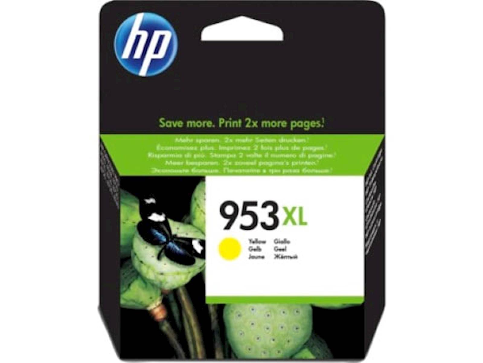 129451 ČRNILO HP RUMENO 953XL ZA OfficeJet 8210/8218/8710/8715 ZA 1.450 STRANI - slika 1