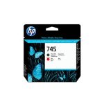 HP F9J88A Tiskalna glava 744 Matte Black in Chromatic Red, za DesignJet Z2600 / Z5600 - slika 3