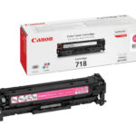 Canon 718 Magenta - škrlatna - originalna - kartuša s tonerjem