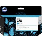 HP P2V62A Črnilo 730 Cyan 130ml - slika 2