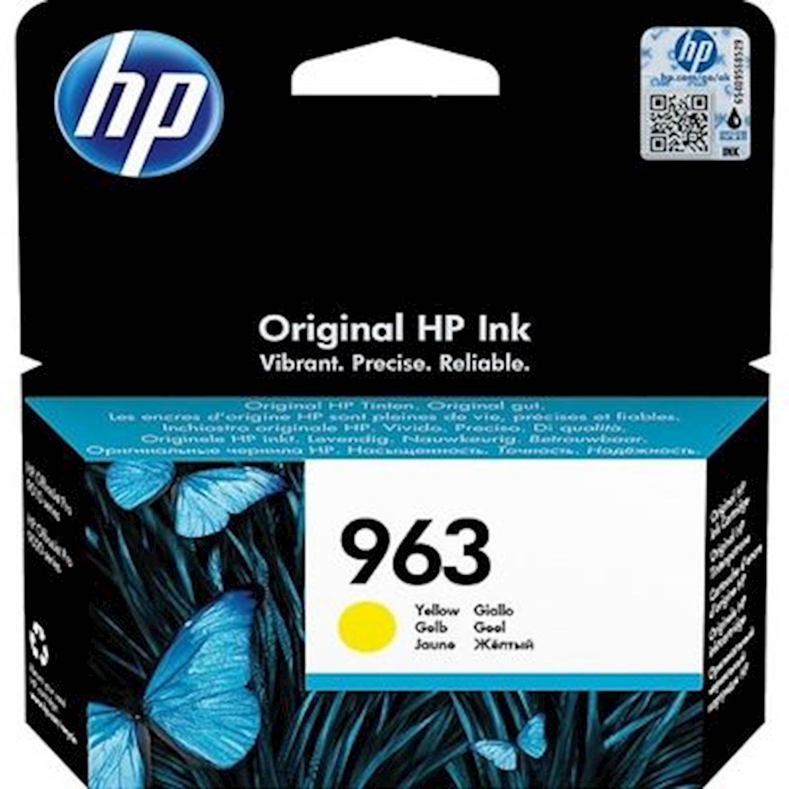 145572 ČRNILO HP RUMENO 963 ZA OJ PRO 901x/902x ZA 700 STRANI - slika 1