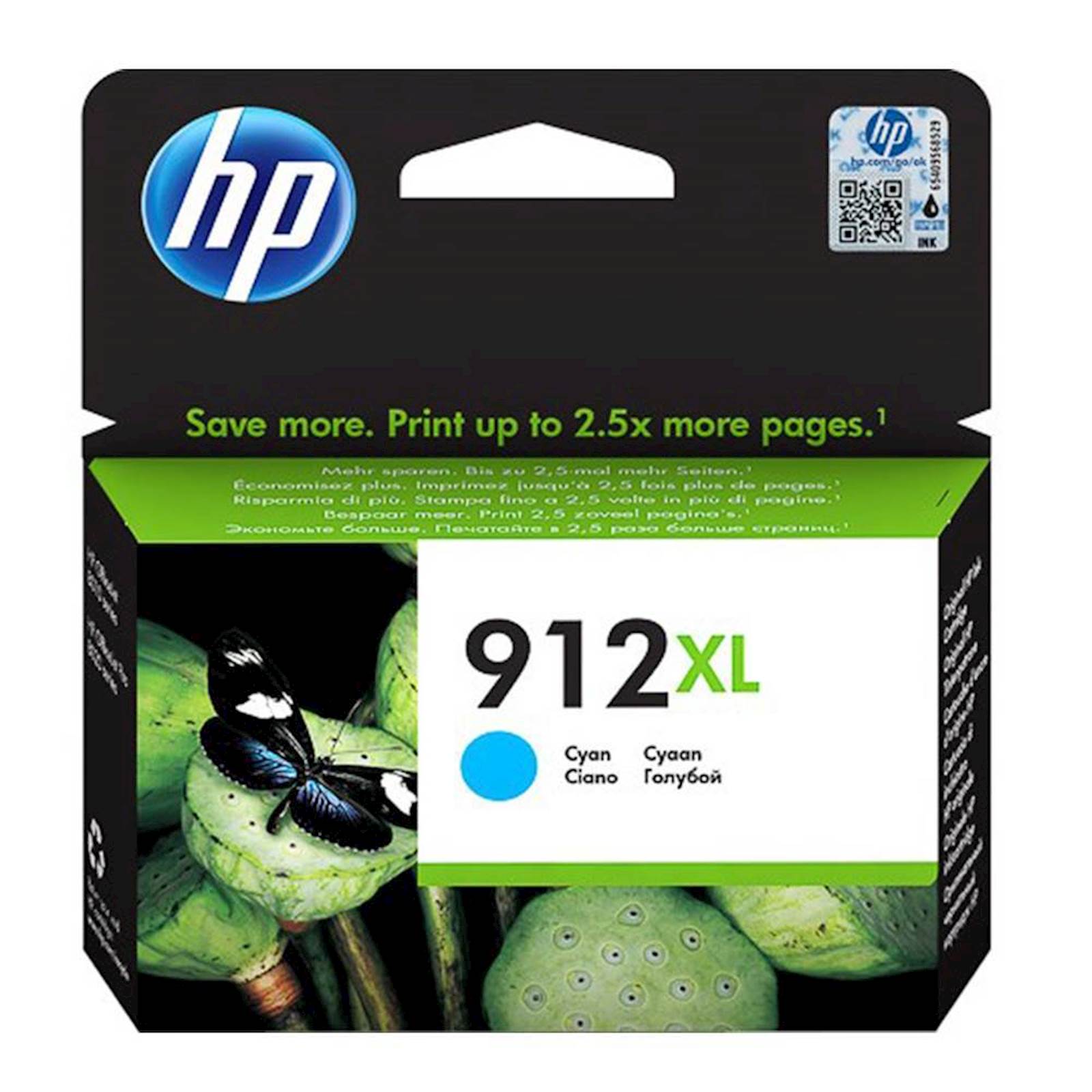 145585 ČRNILO HP CYAN 912XL ZA OJ 801x/802x 700 STRANI 8.5ml - slika 1