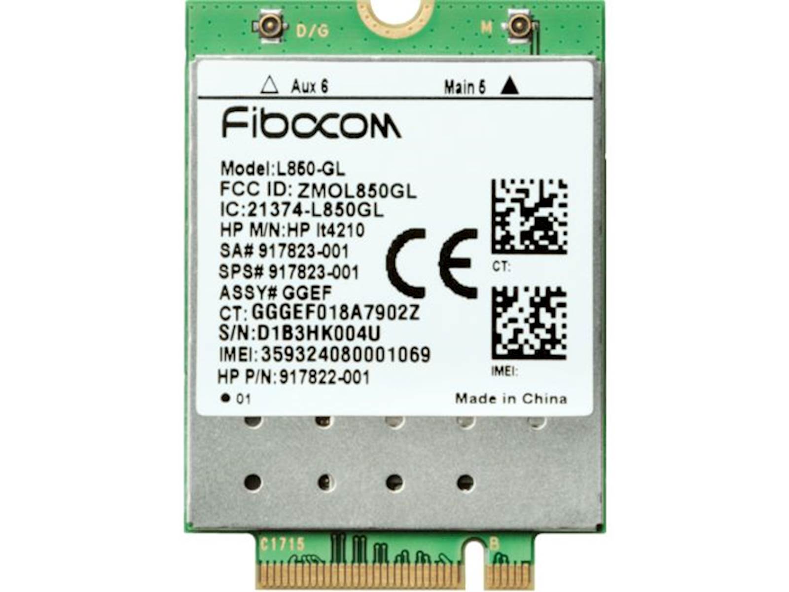 148236 HP WWAN modul XMM 7360 LTE-Advance - slika 1