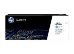 HP 659A - cian - original - LaserJet - kartuša s tonerjem (W2011A)