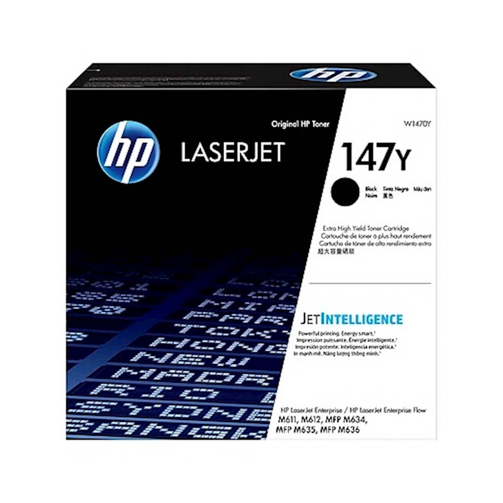 151154 TONER HP 147Y ČRN ZA LJ ENTERPRISE M611/M612/M635/M636 ZA 42.000 STRANI - slika 1
