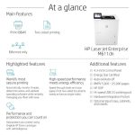 Laserski tiskalnik HP LaserJet Enterprise M611dn - slika 3