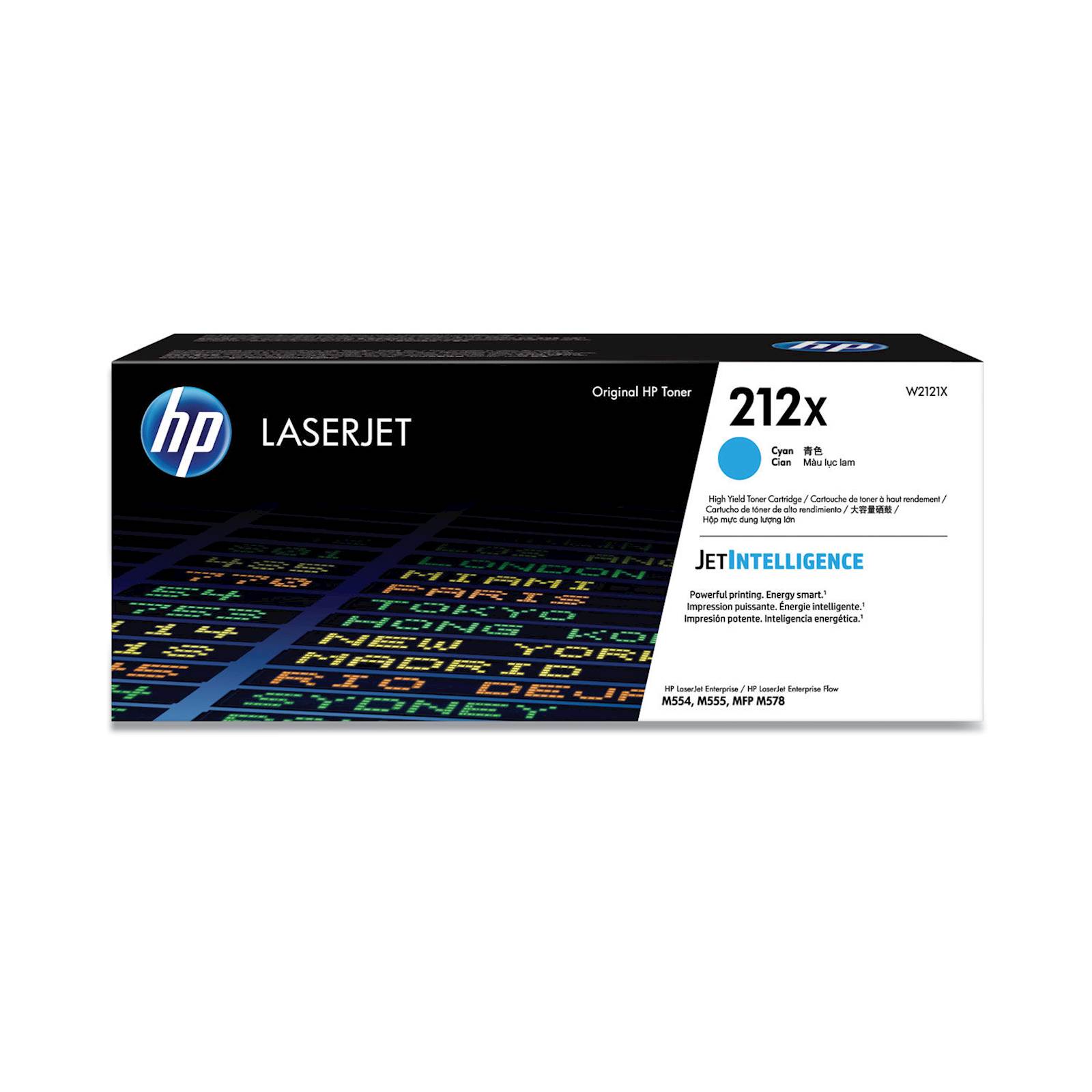153637 TONER HP 212X CYAN ZA COLOR LJ M554/M555/ MFP M578 ZA 10.000 STRANI - slika 1