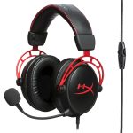 Slušalke HP HyperX Cloud Alpha, črno-rdeče