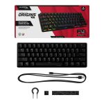 Tipkovnica HP HyperX Alloy Origins 60 RGB, manjši format, mehanična, HyperX Red, linear, US - slika 3