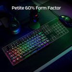 Tipkovnica HP HyperX Alloy Origins 60 RGB, manjši format, mehanična, HyperX Red, linear, US - slika 4