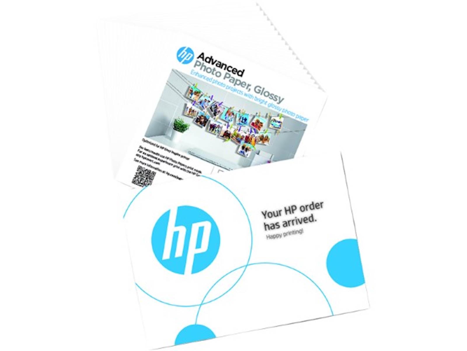 159762 PAPIR HP ADVANCED GLOSSY PHOTO 12,7 x 12,7 250g/m2 20 LISTOV - slika 1