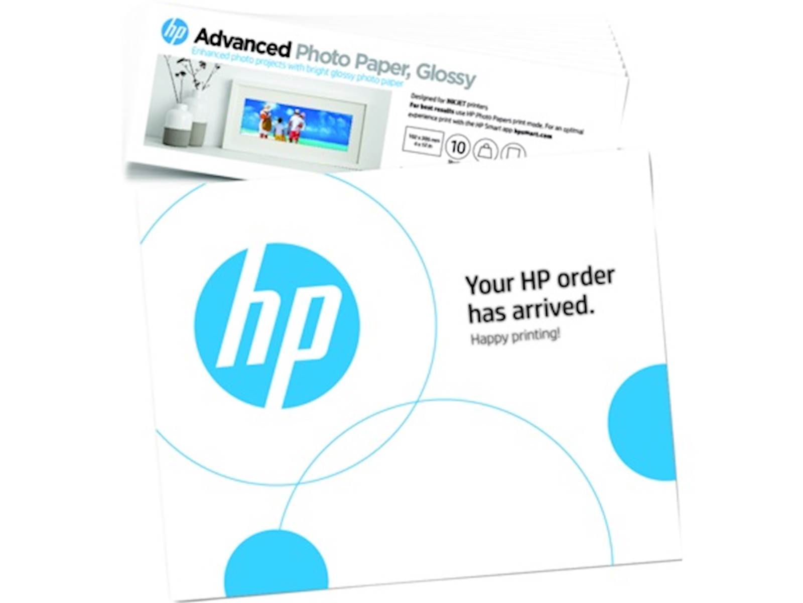 159765 PAPIR HP ADVANCED GLOSSY PHOTO 10,1 x 30,5 250g/m2 10 LISTOV - slika 1
