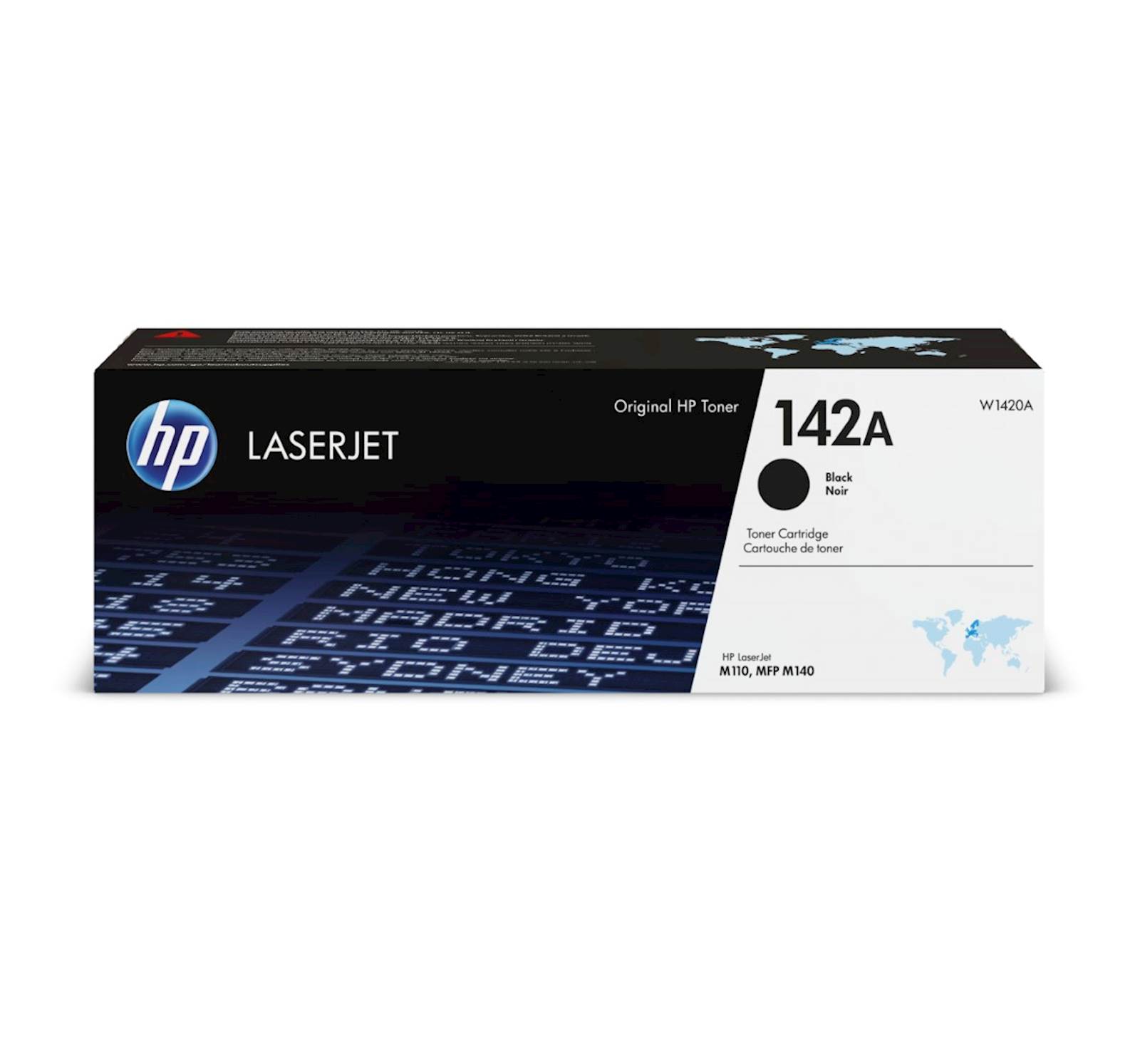 161255 HP 142A - črna - original - LaserJet - kartuša s tonerjem (W1420A) - slika 1