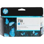 HP 498N5A črnilo 738 Cyan, 130 ml - slika 2