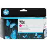HP 498N6A črnilo 738 Magenta, 130 ml - slika 2