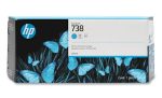 HP 676M6A črnilo 738 Cyan, 300 ml - slika 2