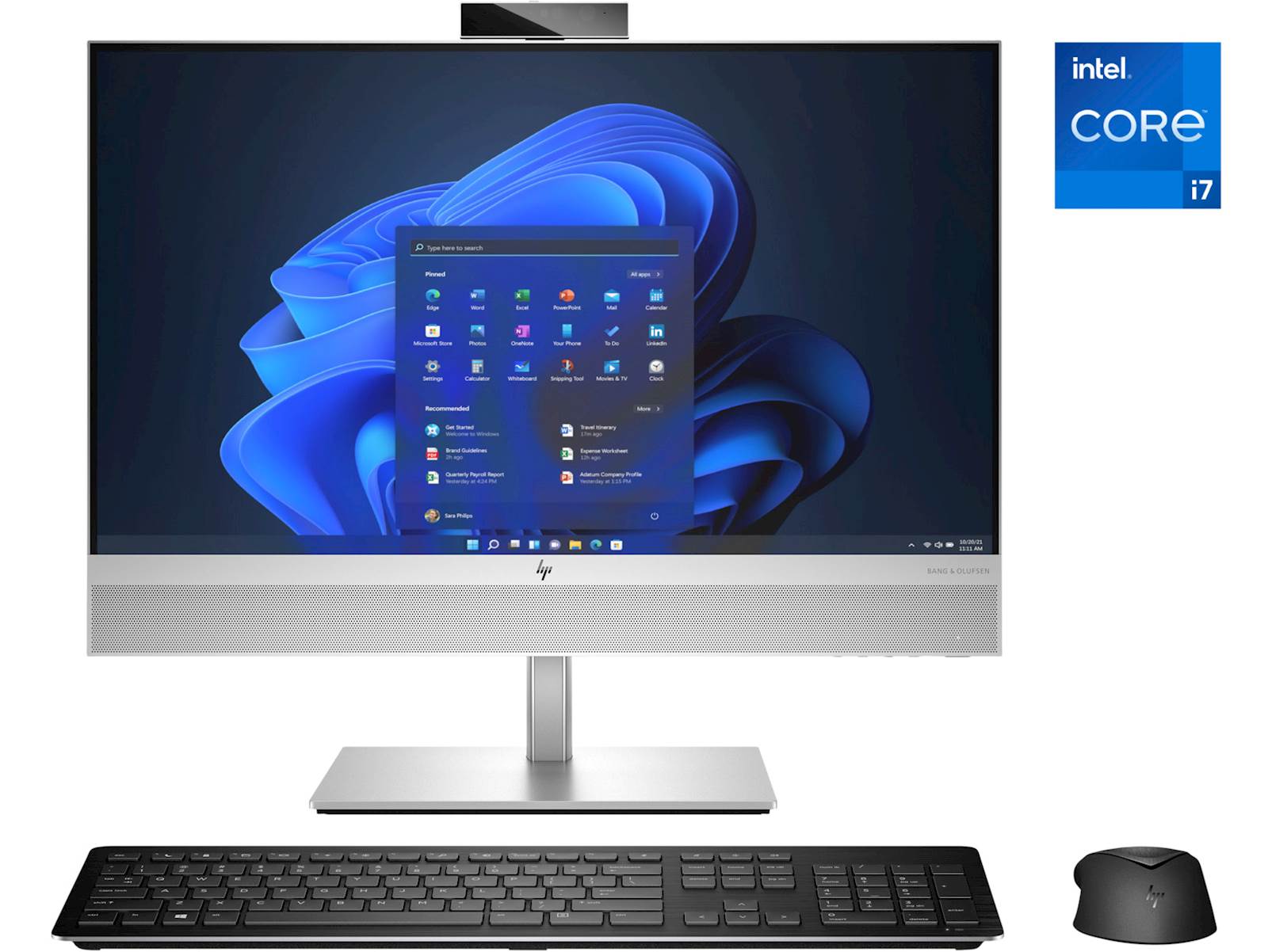 168091 Računalnik HP EliteOne 840 G9 AIO 24 i7-14700/32GB/SSD 1 TB/24''FHD/NT/W11Pro - slika 1