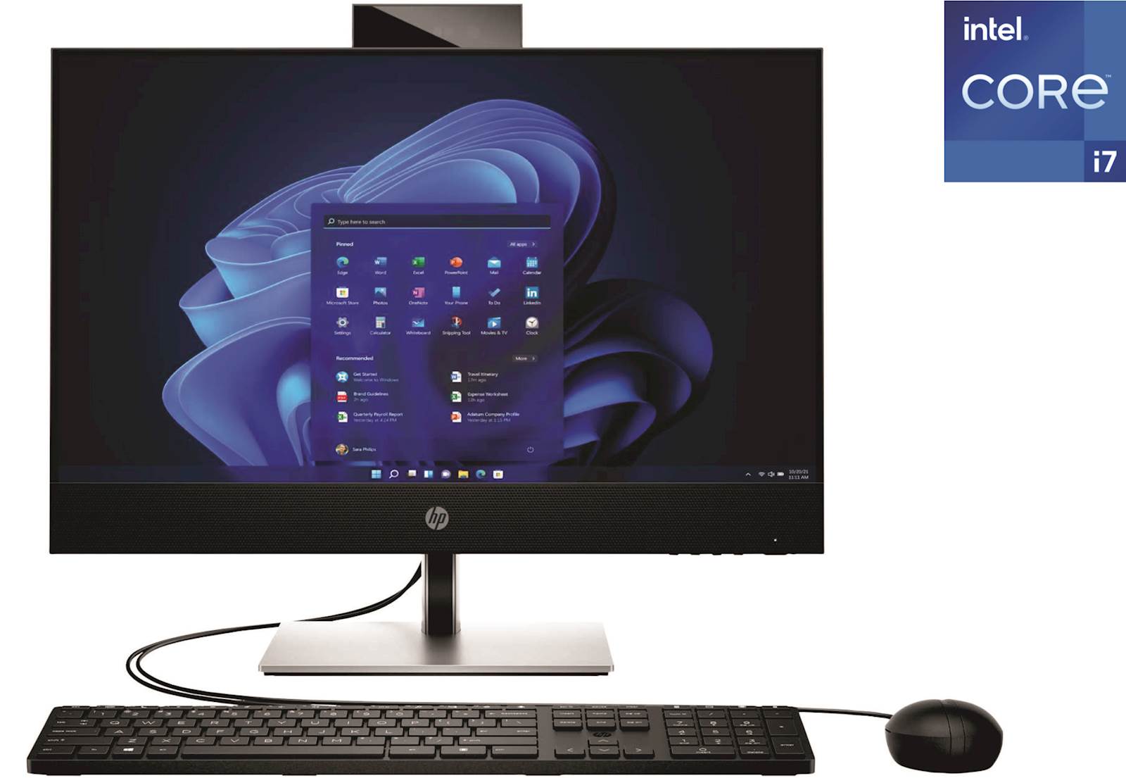 168102 Računalnik HP ProOne 440 G9 i7-14700T/16GB/ SSD 512GB/23,8'' FHD NT/HAS/W11Pro - slika 1
