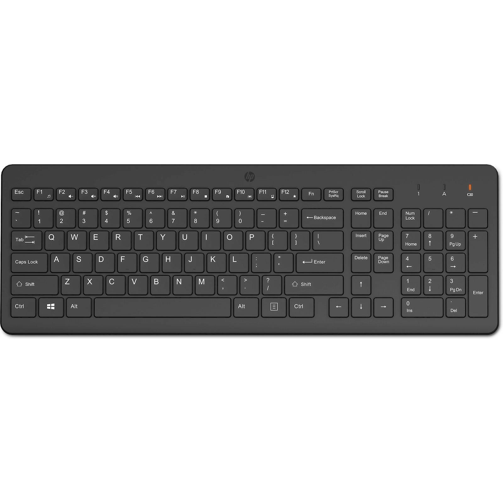 169617 Tipkovnica HP 220 brezžična črne barve - slika 1