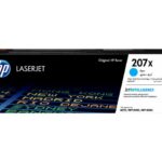 HP 207X - visok izkoristek - cian - original - LaserJet - kartuša s tonerjem (W2211X)