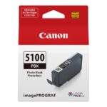 Canon PFI-5100 PBK - fotografija črna - originalna - črnilni rezervoar