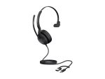 Jabra Evolve2 50 MS Mono - slušalke - USB-C, USB-A