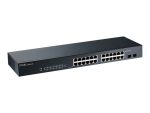 Zyxel GS1900-24 - stikalo - 24 vrat - pametno - nastavljivo na stojalo - slika 2