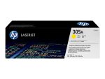 HP 305A - rumena - originalna - LaserJet - kartuša s tonerjem (CE412A)