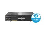 HPE Aruba 2930F 8G PoE+ 2SFP+ - stikalo - 8 vrat - Upravljano - nastavljivo na stojalo