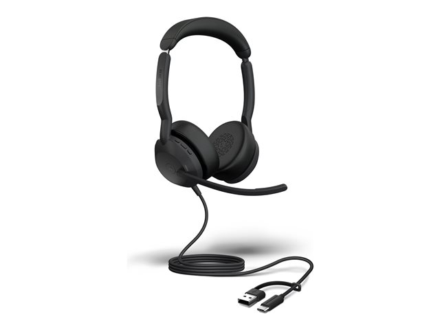 35c2a712-d490-4e3a-a98b-209c8f1299b5 Jabra Evolve2 50 MS Stereo - slušalke - USB-C, USB-A - slika 1