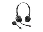 Jabra Engage 55 SE Stereo - slušalke - USB-C prek adapterja DECT