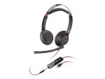 HP Poly Blackwire 5220 - slušalke - USB-C, 3,5 mm priključek, USB-A - slika 2