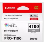 Canon PFI-4100 GY - siva - originalni - črnilni vložek