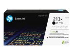 HP 213X - Visok izkoristek - črna - originalna - LaserJet - kartuša s tonerjem (W2130X)