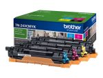 Brother TN243CMYK Value Pack - 4-pakiranje - črna, rumena, cianova, škrlatna - originalna - kartuša s tonerjem