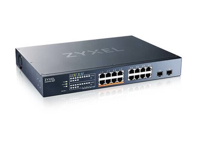 472f25fa-4f0b-4eb0-b131-cf26e1a4dd60 Zyxel XMG1915 Series XMG1915-18EP - stikalo - upravljano, NebulaFLEX oblak - 16 vrat - pametno - mogoče namestiti v omarico - slika 1